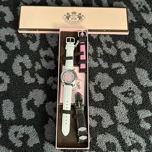 Juicy Couture Watch with 3 interchangable Straps! VINTAGE
